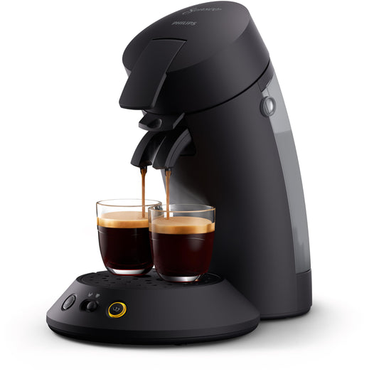 Kaffex SENSEO Cafetière à dosette Original Plus Noir intense CSA210/61